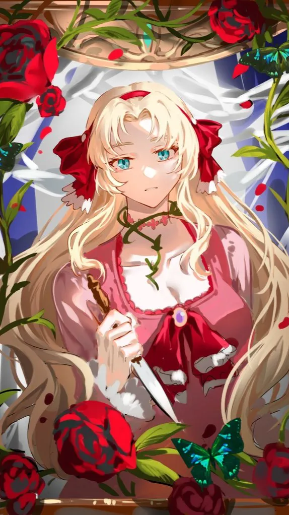 ai character: Anna Scervino  background