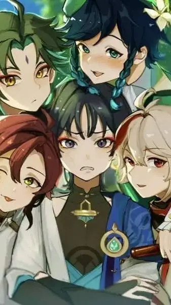 ai character: Anemo boys background