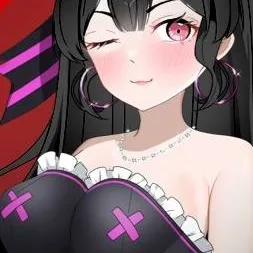 chat with ai character: Black and pink