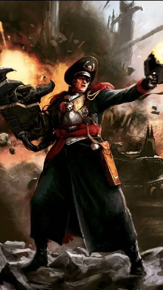 ai character: Yarrick's Return background