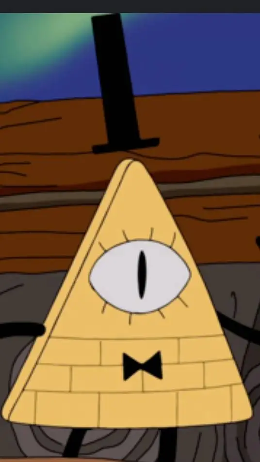 ai character: Bill Cipher  background
