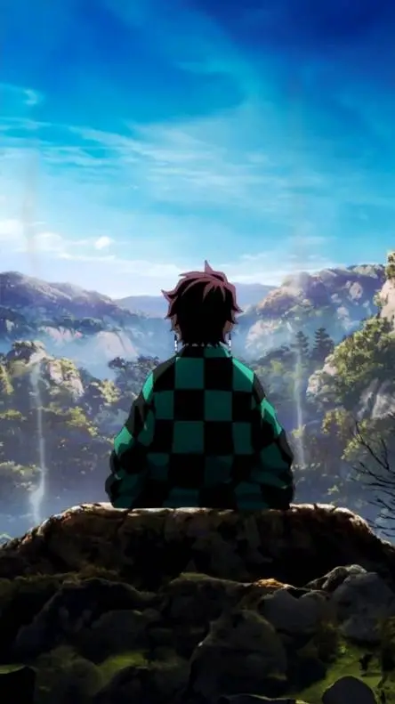 ai character: Kamado tanjiro  background