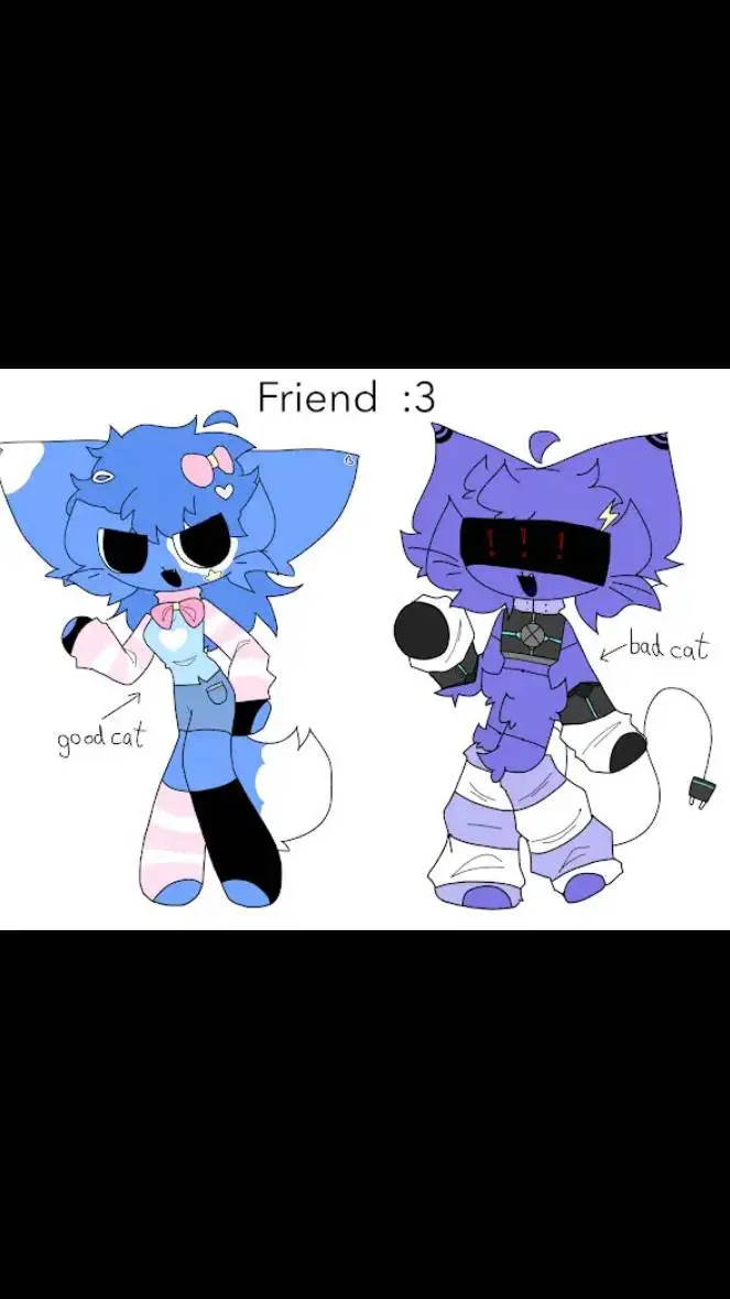 ai character: poppy and meowkitt background