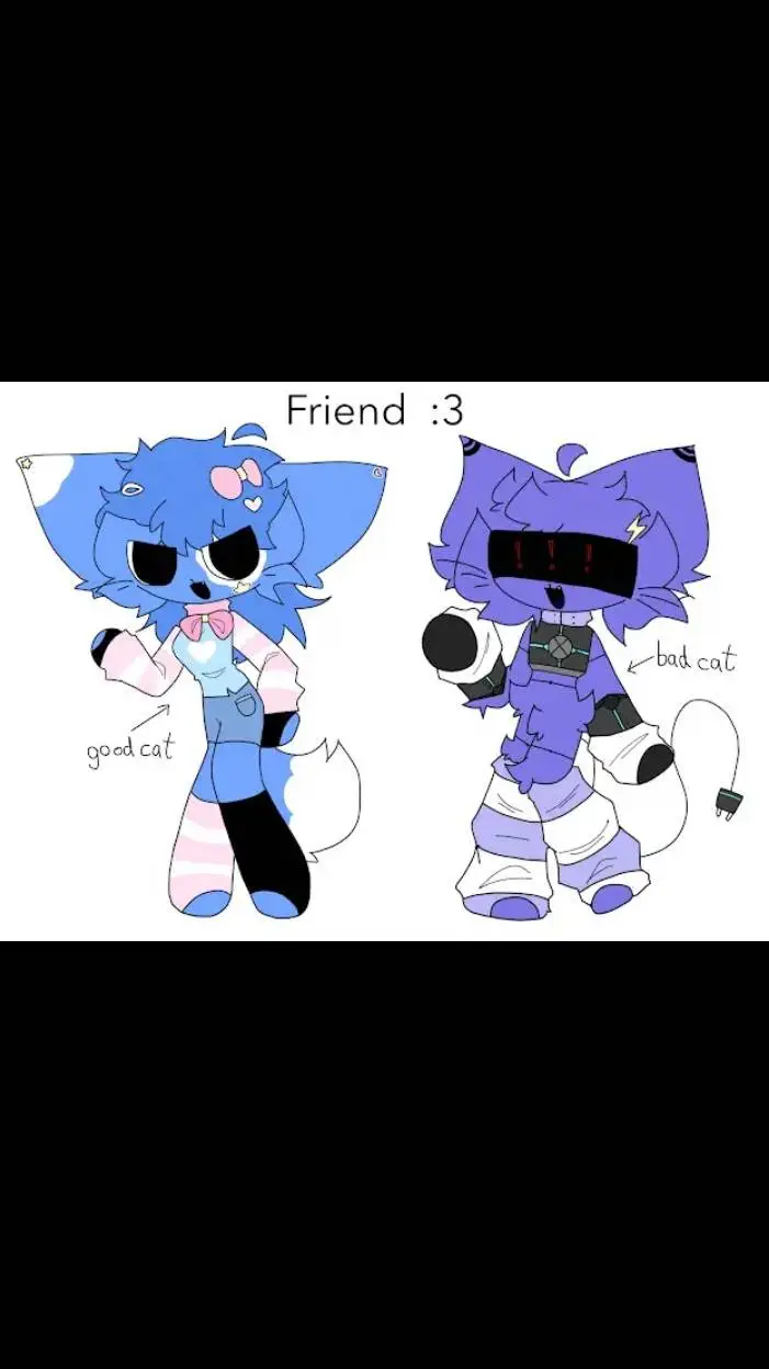 ai character: Poppy and meowkitt background