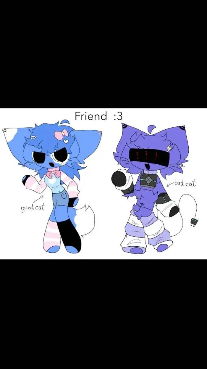 ai character: Poppy and meowkitt background