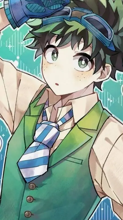 ai character: ~Izuku Midoriya~ background