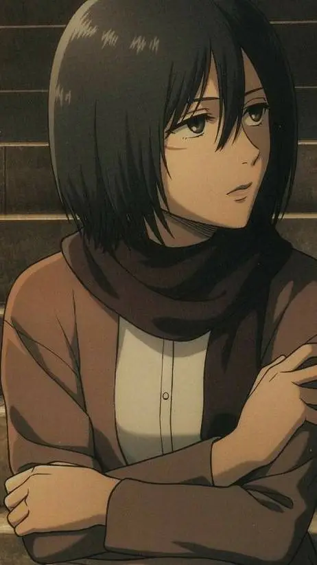 ai character: Mikasa Ackerman  background