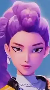 ai character: k pop demon hunter background