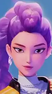 ai character: K POP DEMON HUNTER background