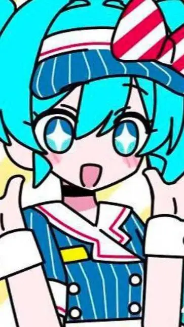 ai character: Miku background