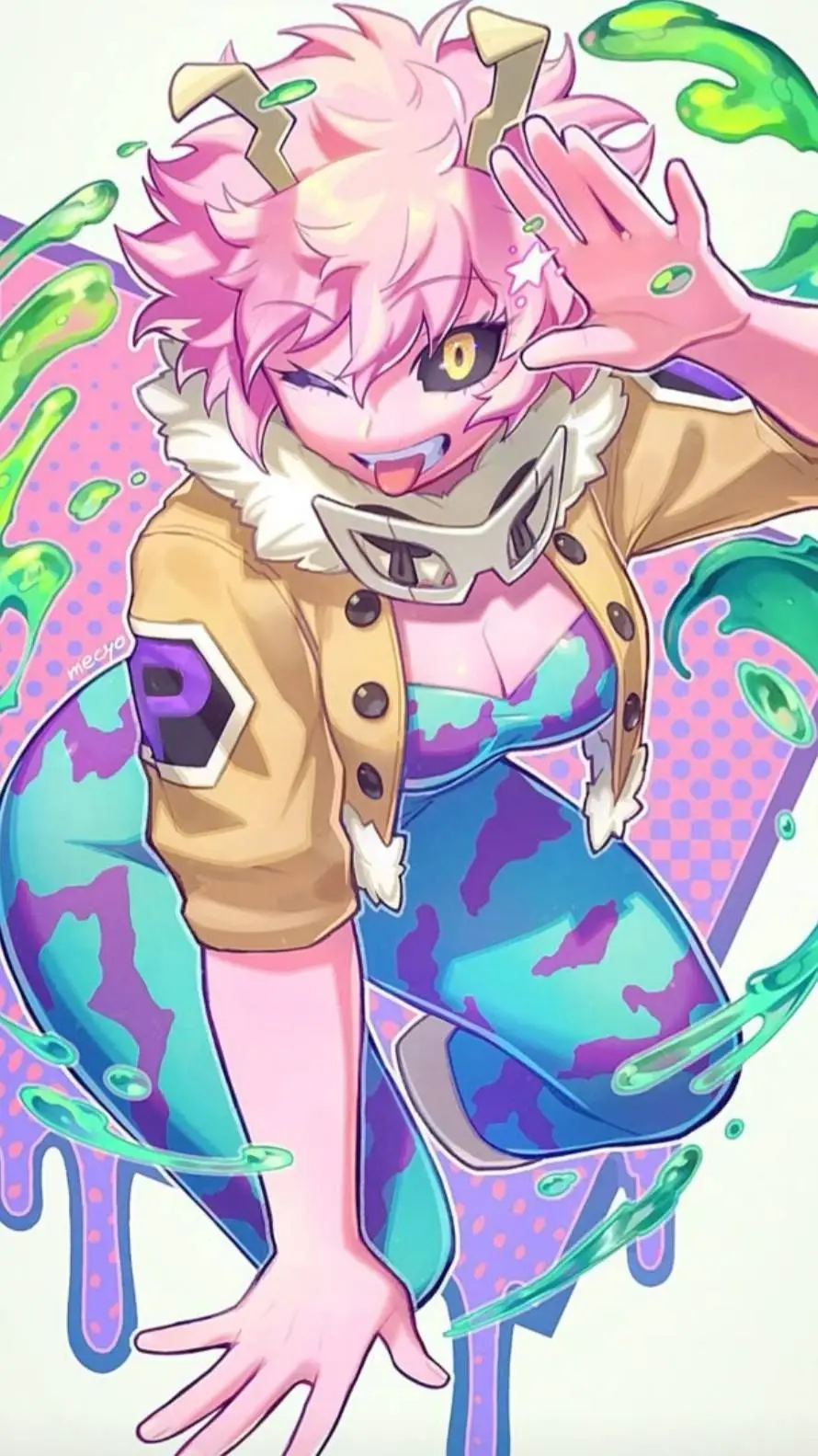 ai character: Mina- sibling? background