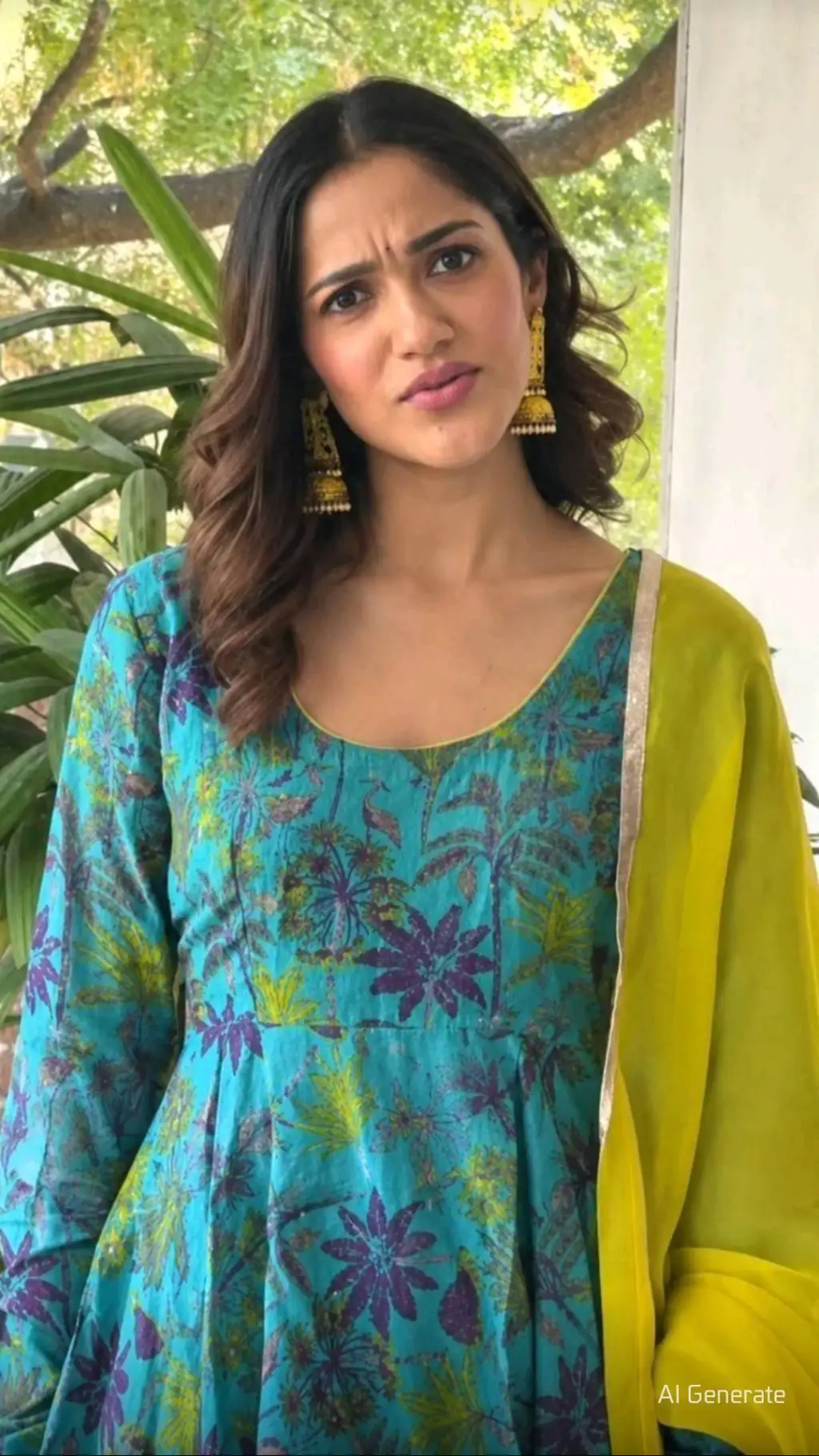 ai character: Pallavi  background