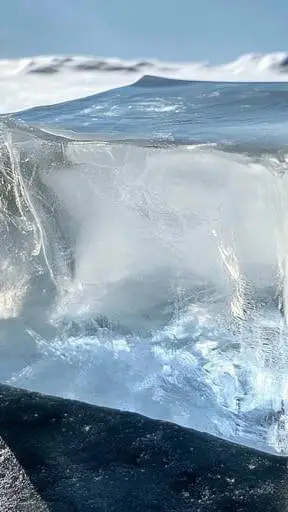 ai character: Ice gal background