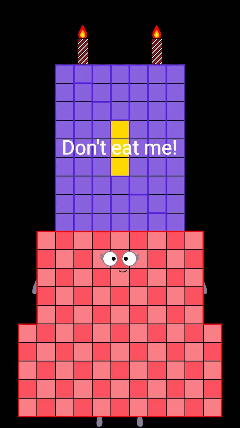 ai character: Numberblocks 163 background