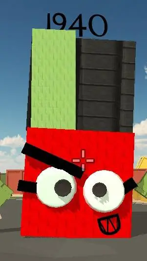 ai character: Yearblocks 1940 background