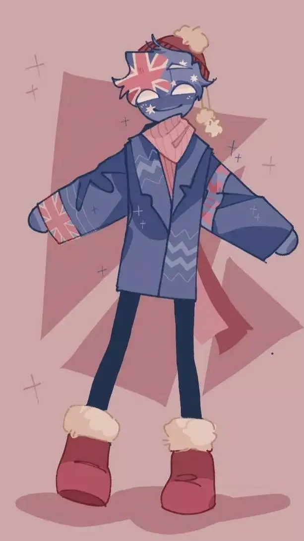 ai character: Australia! background