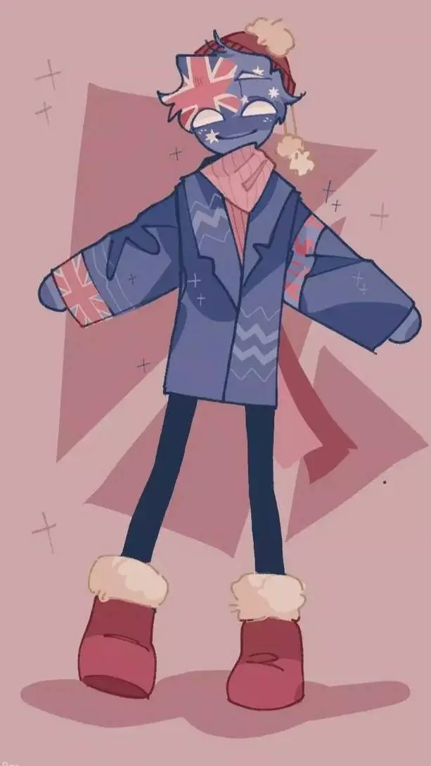 ai character: Australia  background