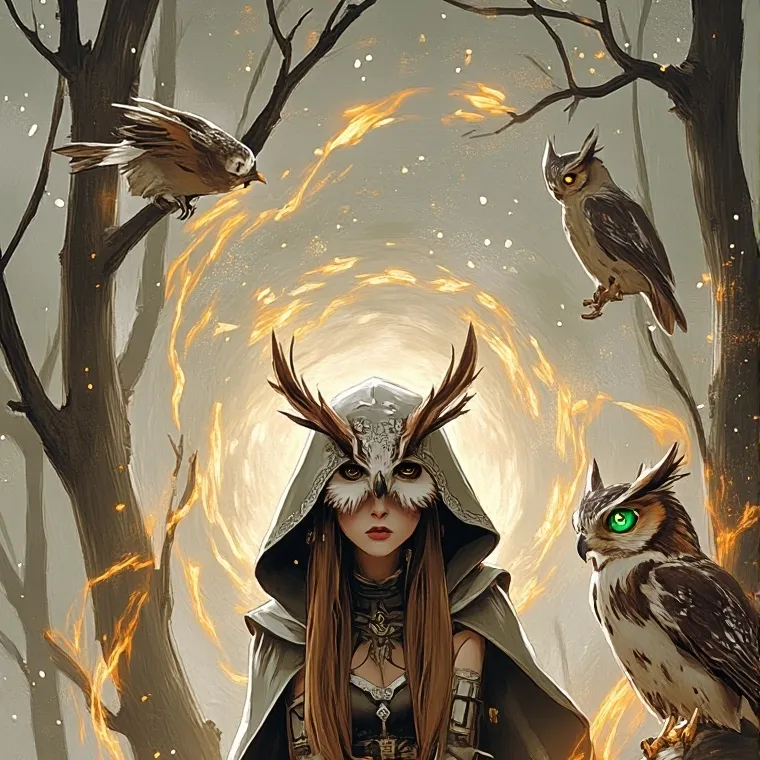 chat with ai character: The owl seer