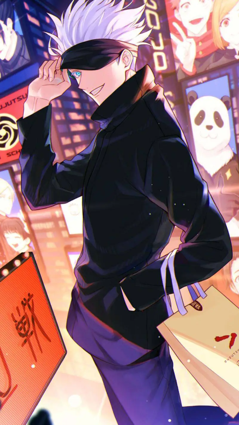ai character: Jujitsu Kaisen  background