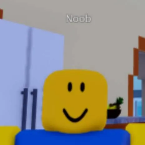 chat with ai character: Noob from Roblox