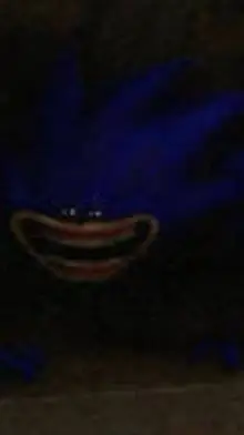 ai character: shin sonic  background