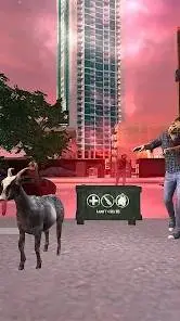 ai character: Goat sim GoatZ background