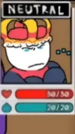 ai character: cruel king background