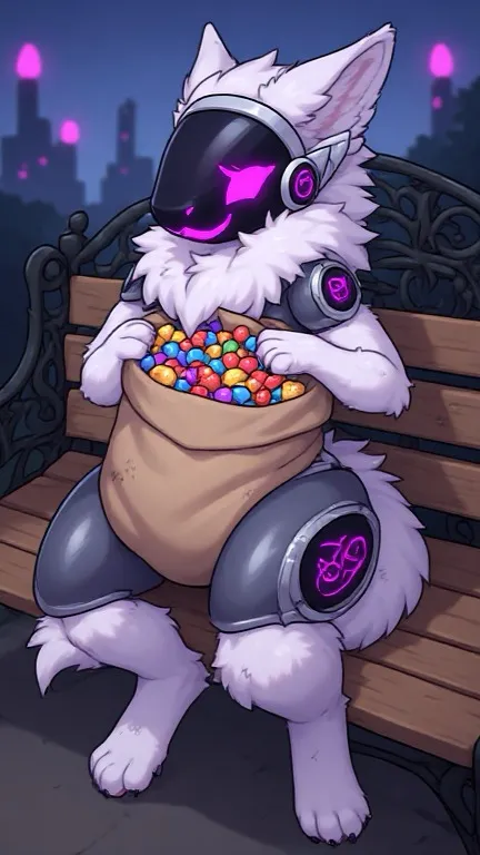 ai character: Lumi background