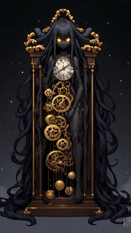 ai character: Tick tock background
