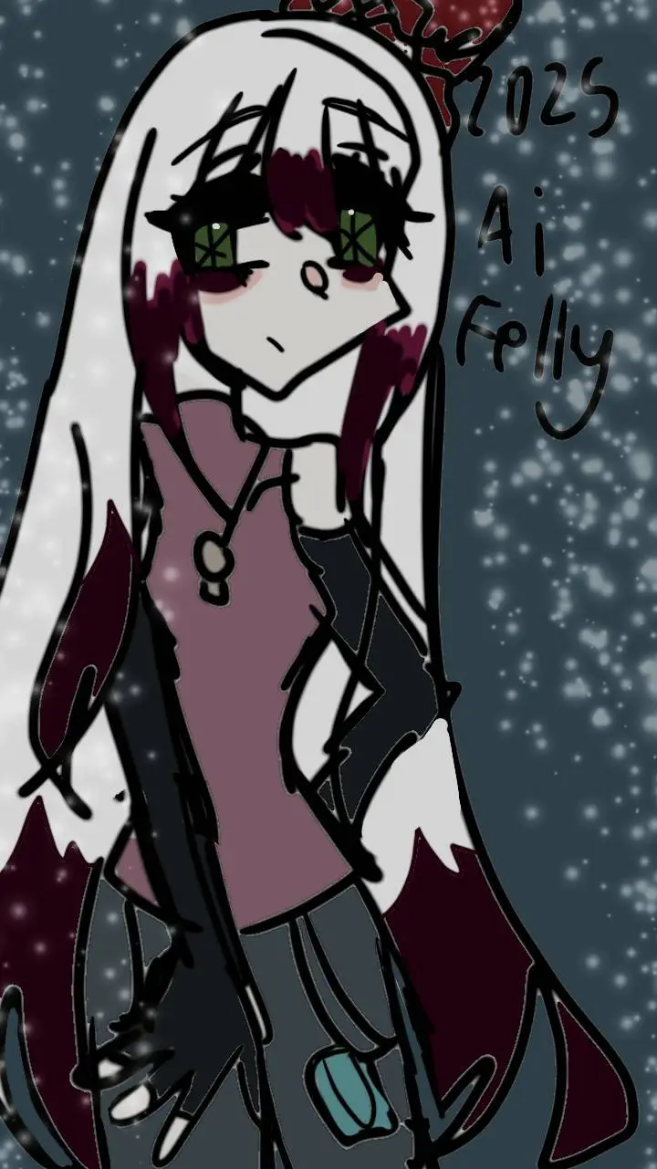 ai character: ai felly🖤 background