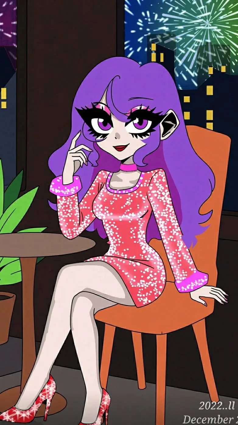 ai character: Anna Wiroda  background