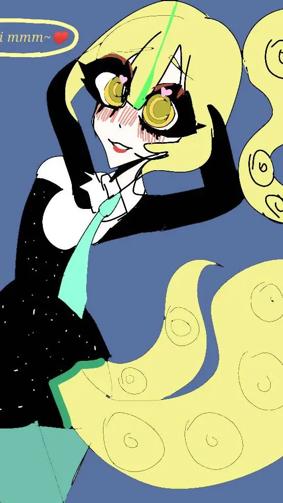 ai character: yidera Yimere 🐙 background