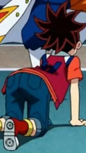 ai character: Beyblade Burst ok background