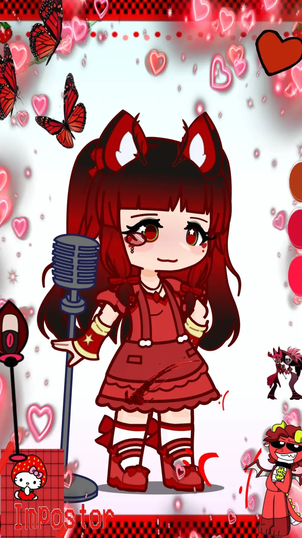 ai character: anabell background