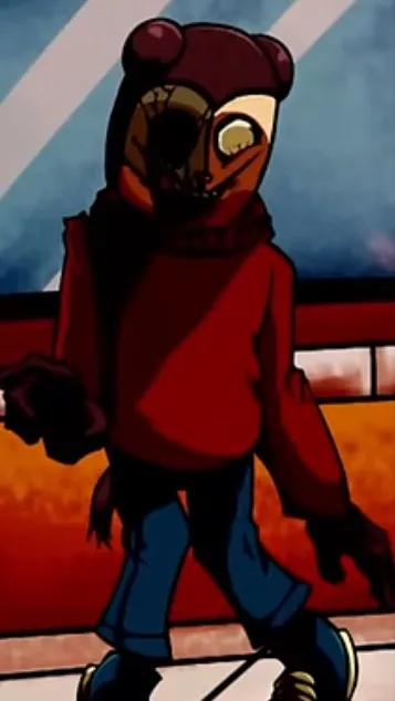 ai character: Twiddle finger background