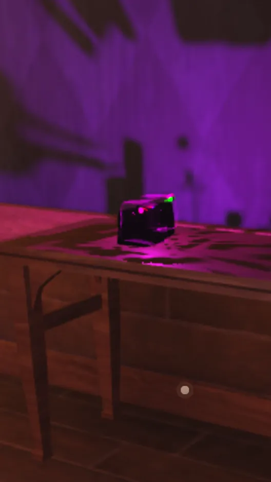 ai character: Glitch  background