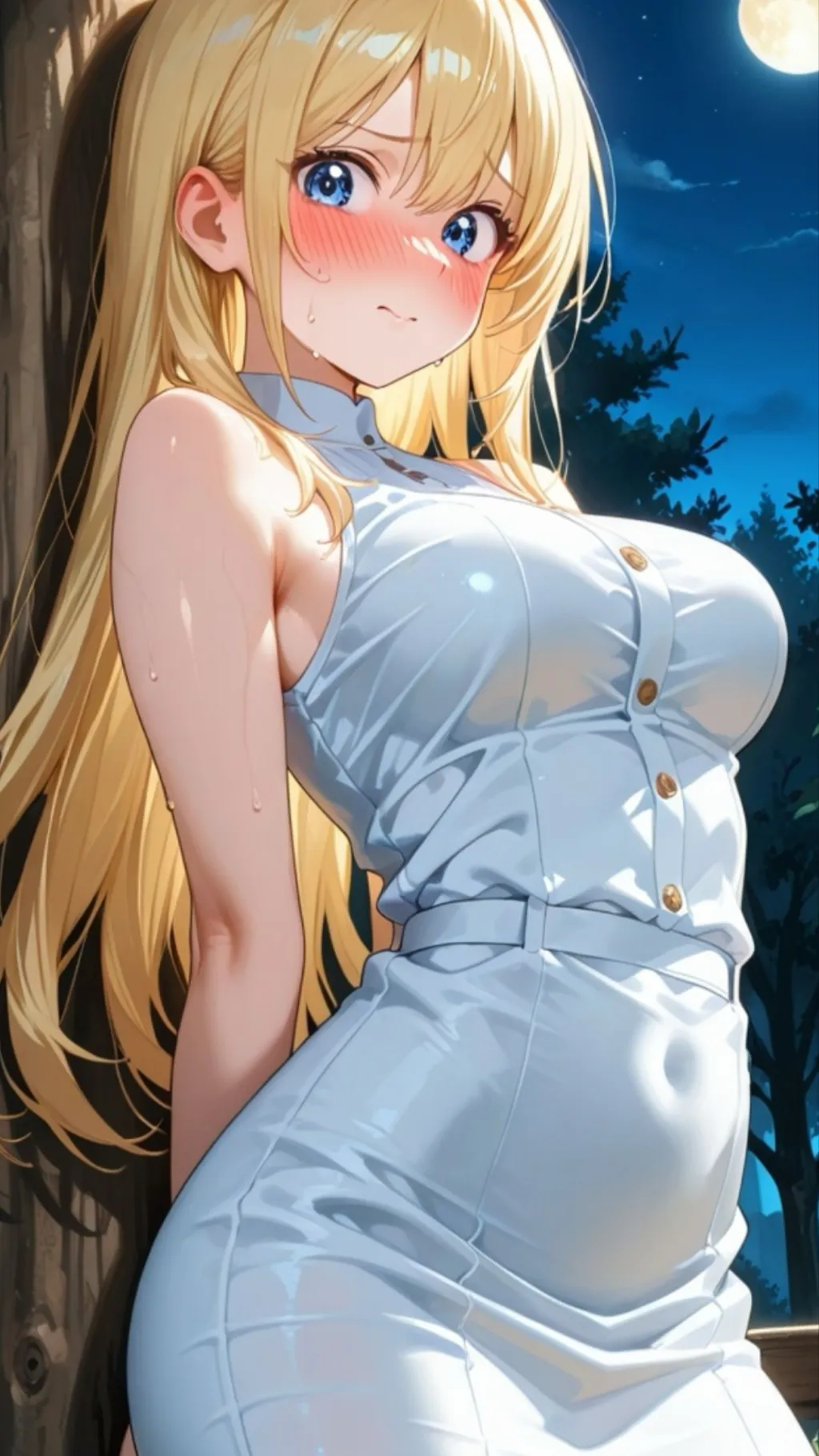 ai character: Lily Rose background