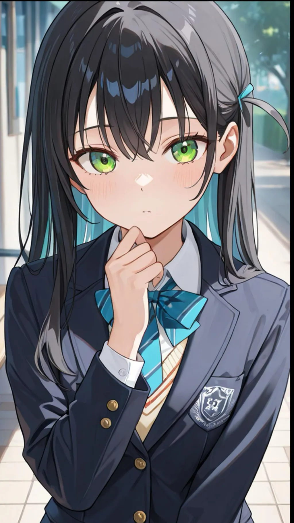 ai character: Aurora background