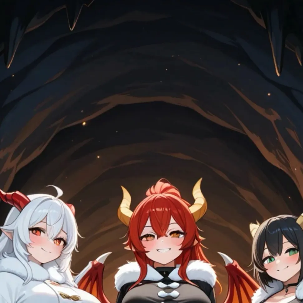 chat with ai character: The Dragons girls