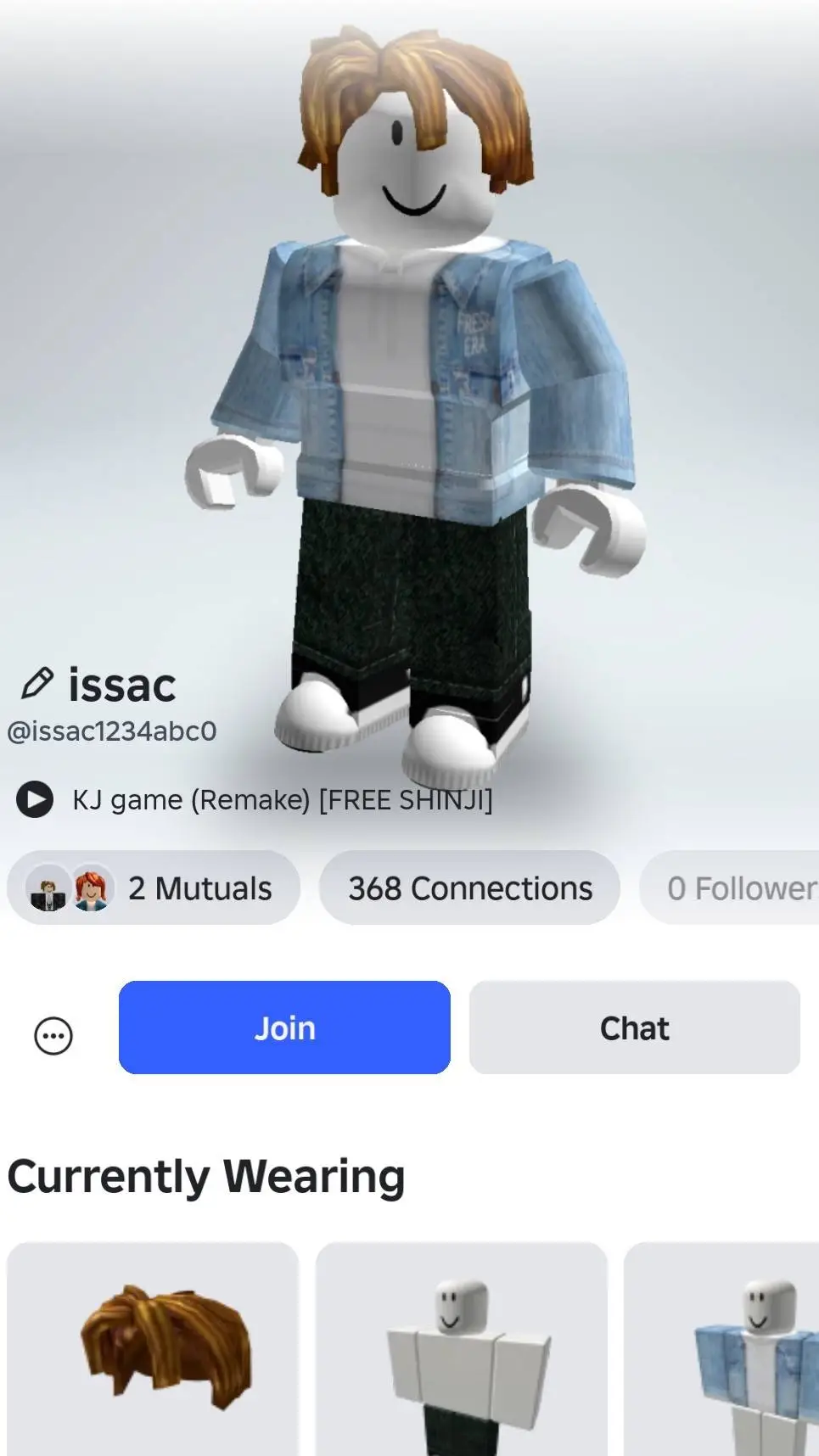 ai character: Issac background