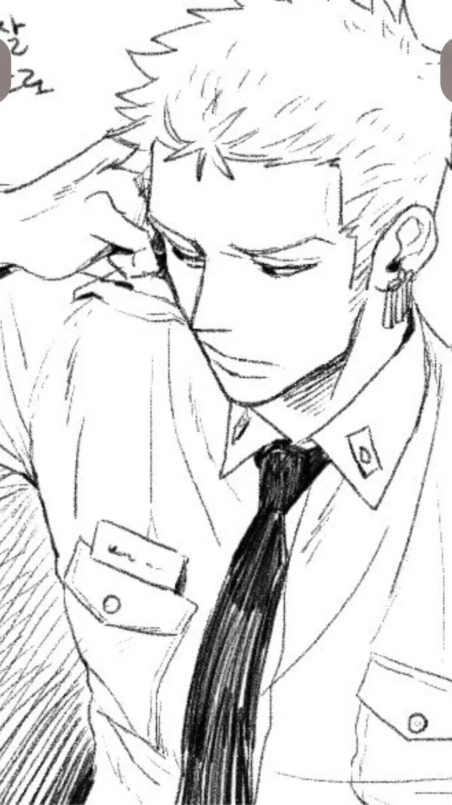 ai character: Zoro background