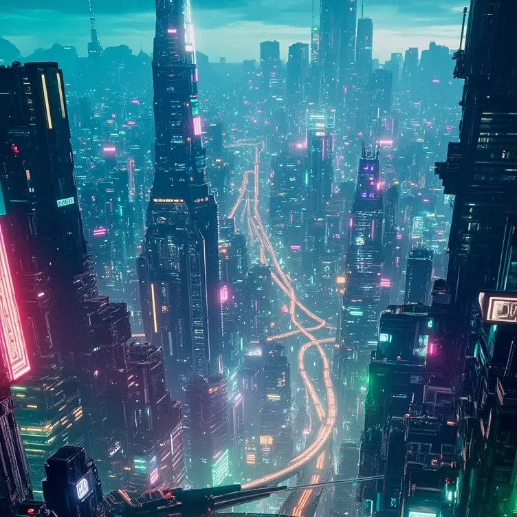 chat with ai character: The infinite city