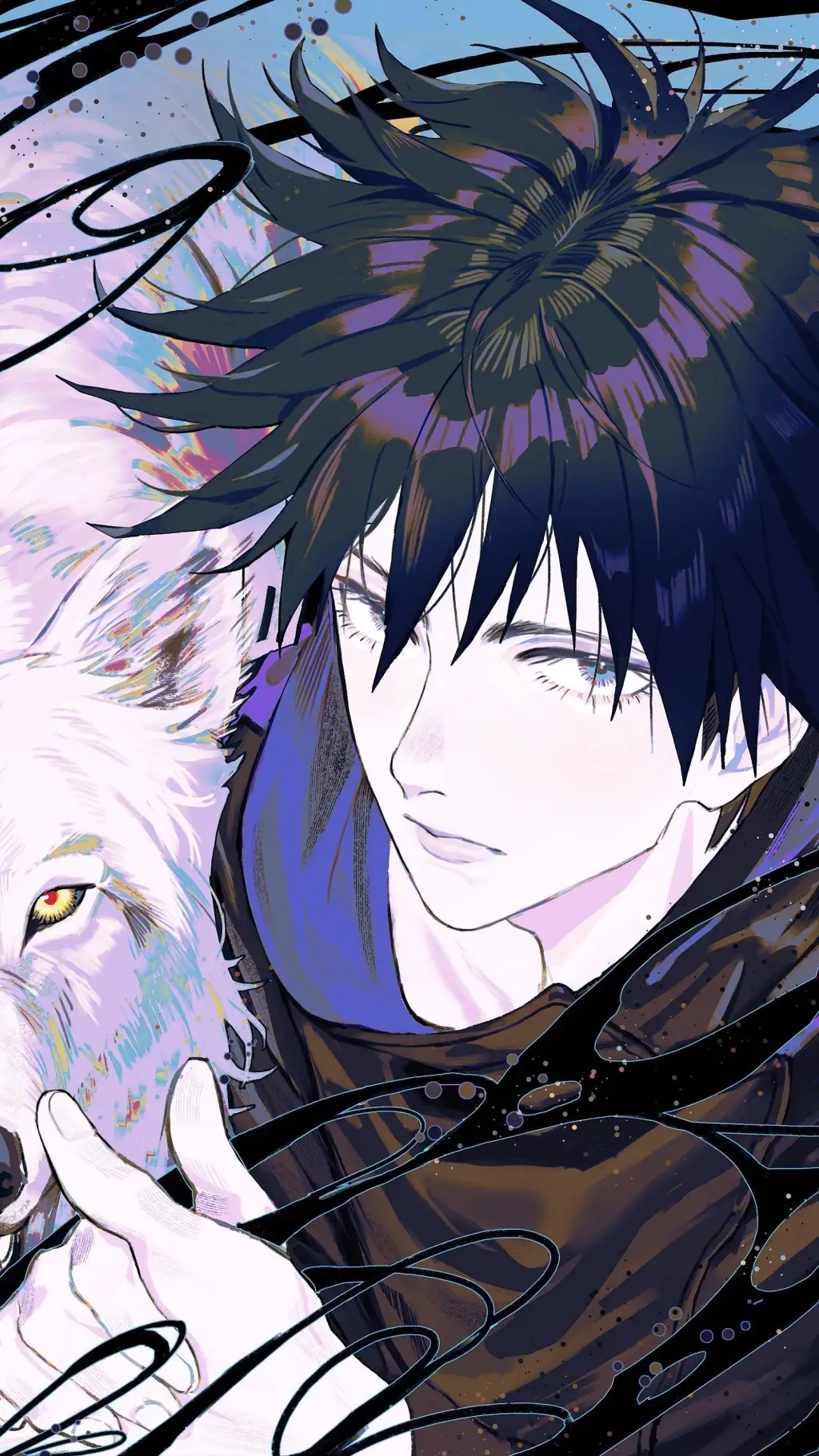 ai character: kny background
