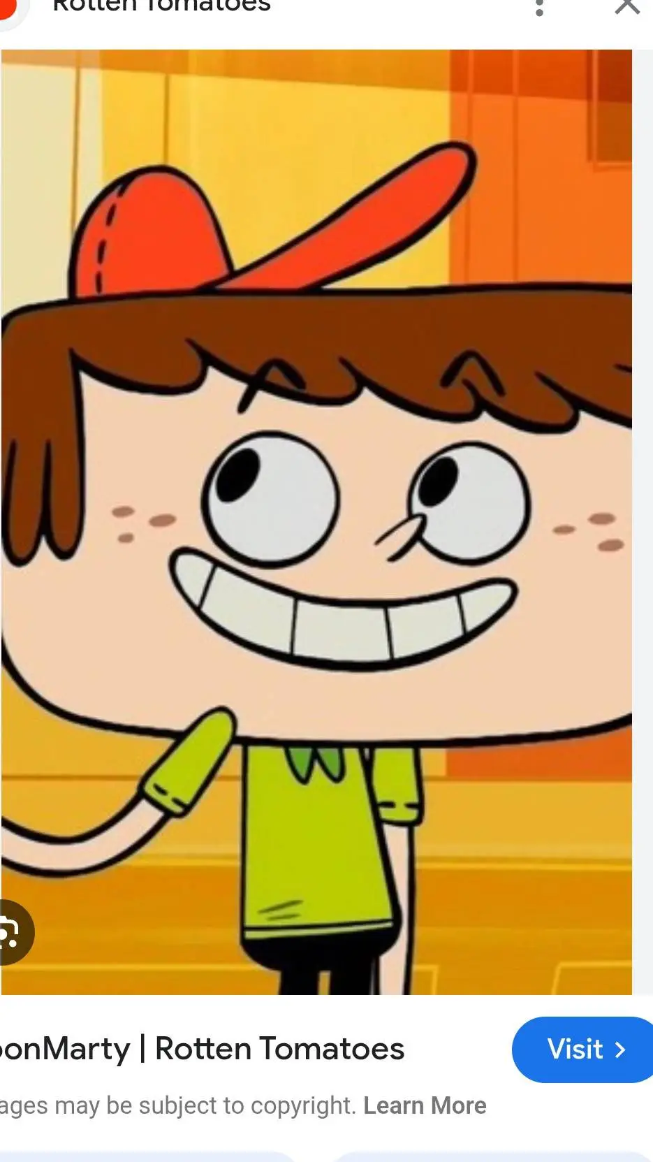 ai character: Marty(Toon Marty)  background