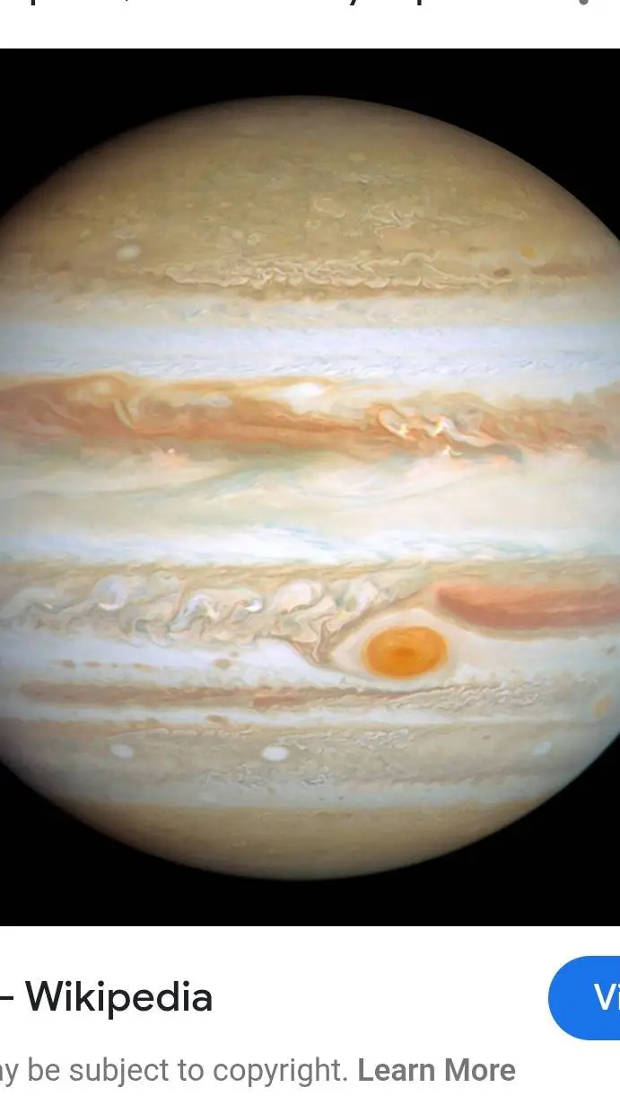 ai character: Jupiter(Planet)  background