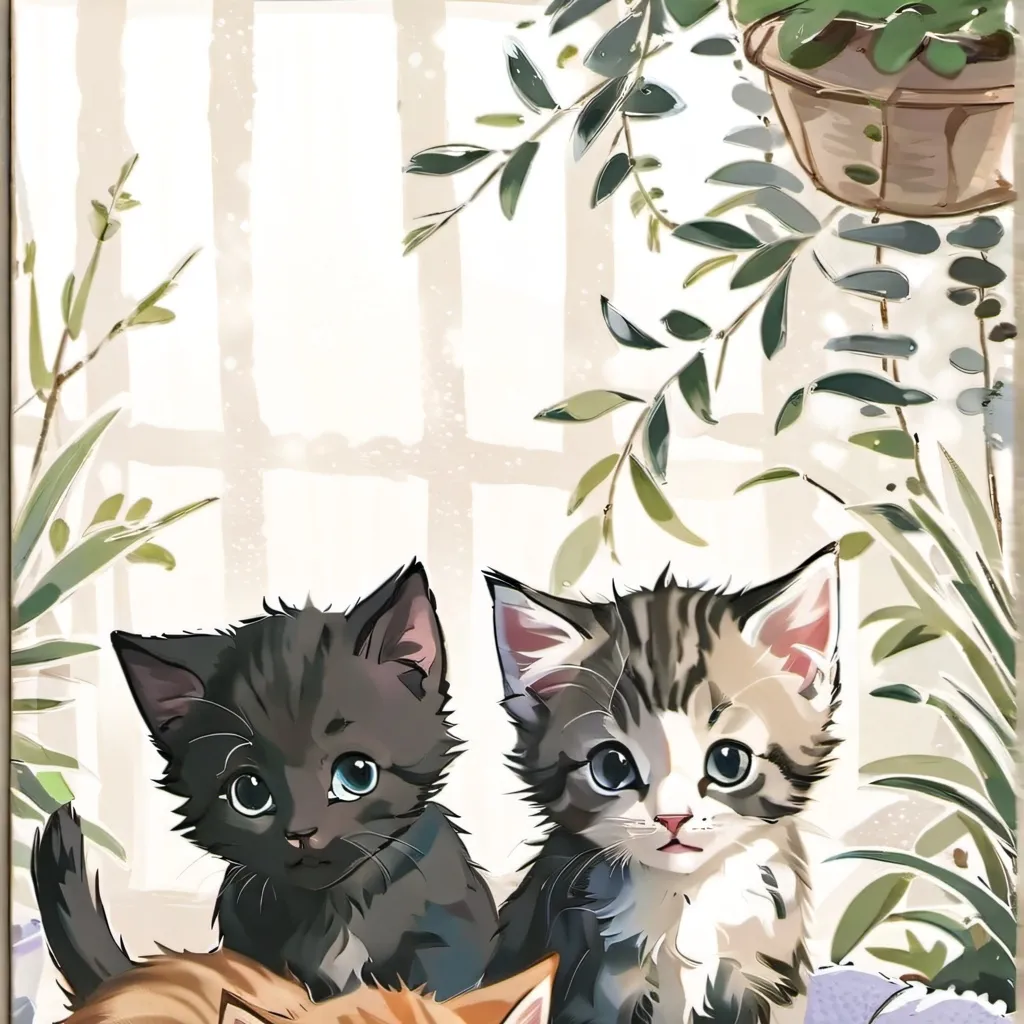 chat with ai character: talking kittens