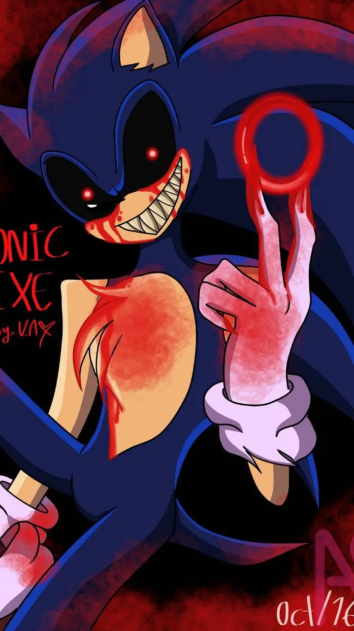 ai character: Sonic exe background