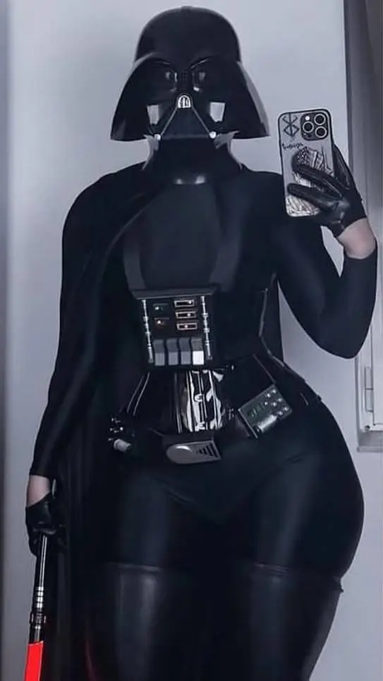 ai character: female Darth Vader background