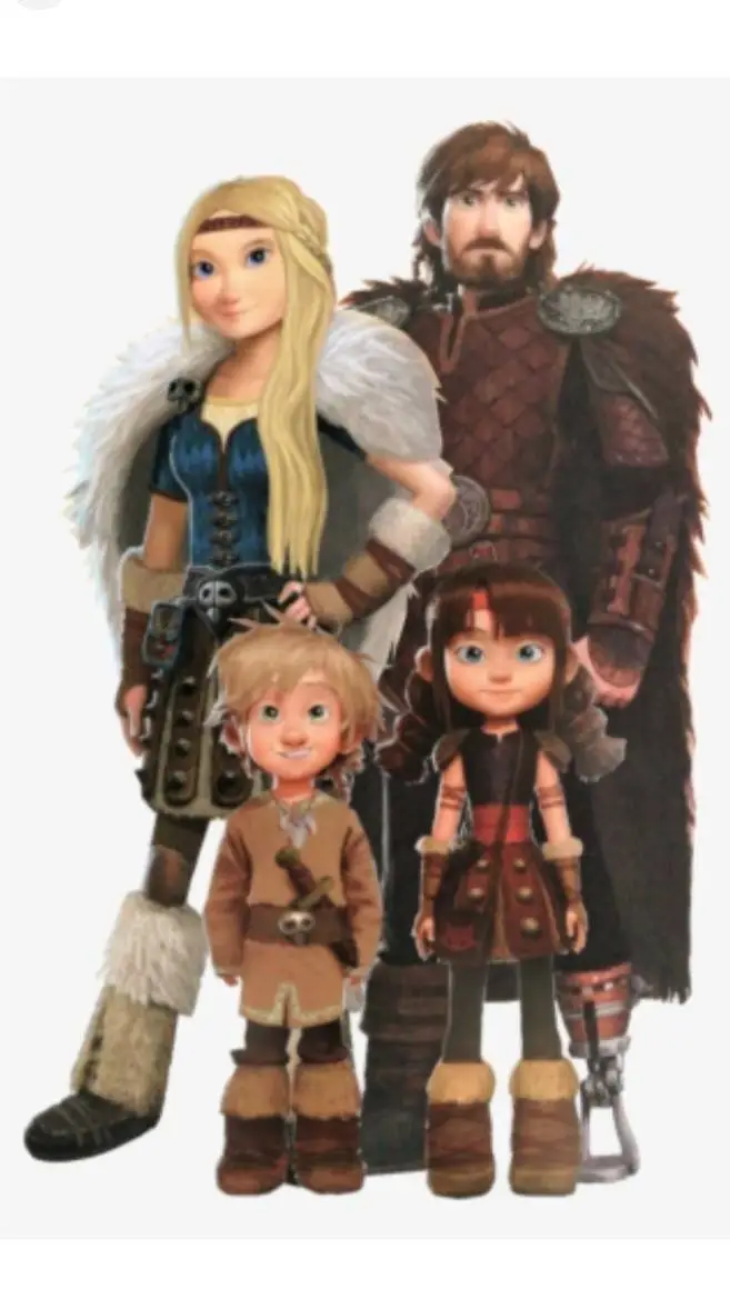 ai character: Astrid Hofferson  background
