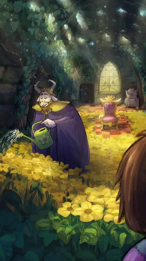 ai character: {°Asgore°} background